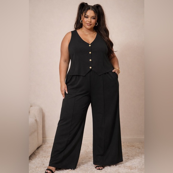 Micas Pants - Micas stretch vest and pants set 2XL mc7-1